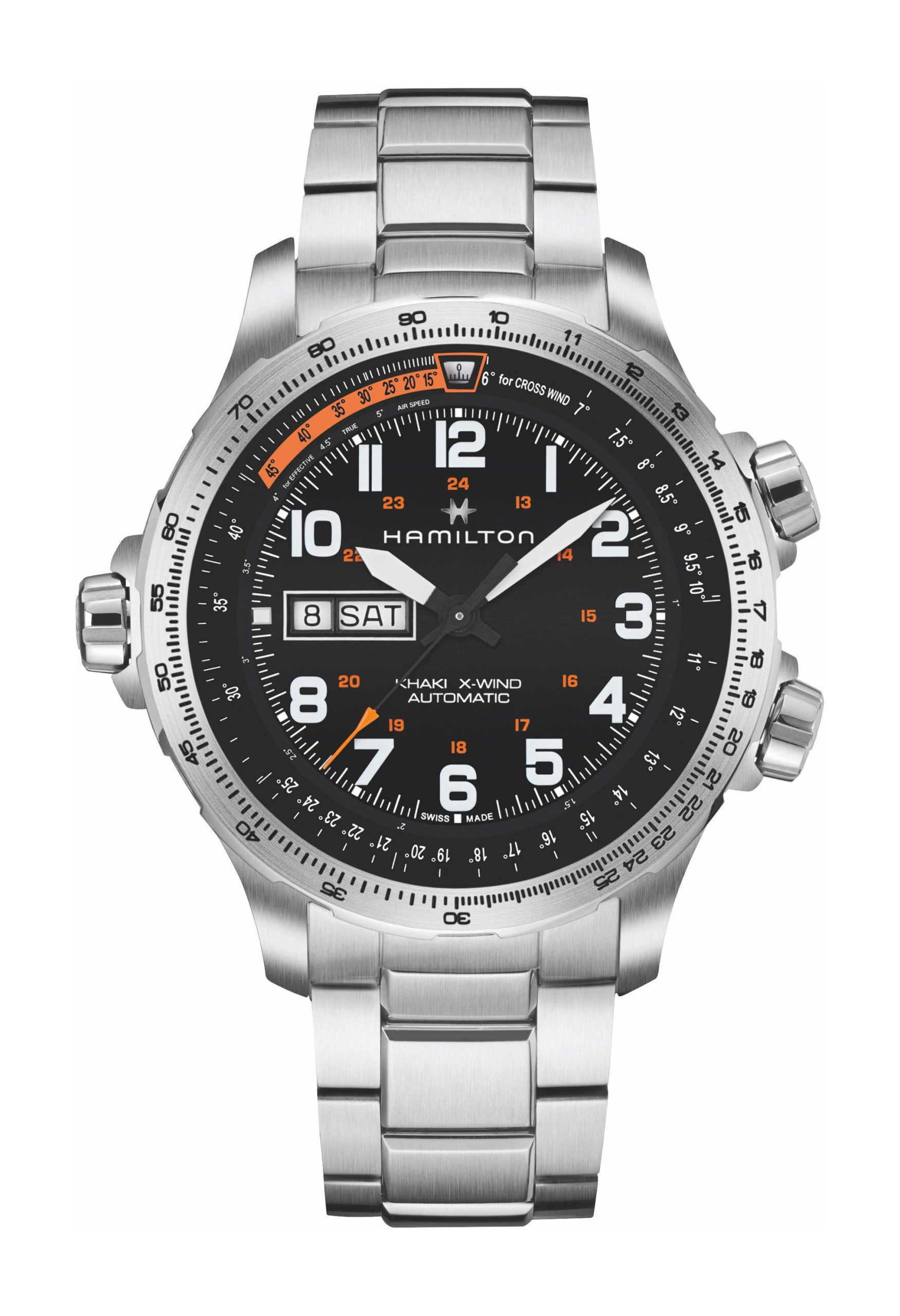 Khaki Aviation X-Wind Day Date 45mm