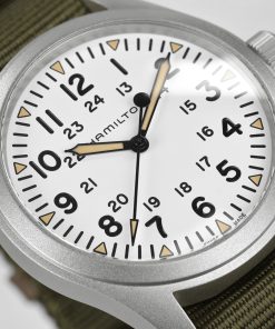 Alternative view of Khaki Field Mechanical 42 mm