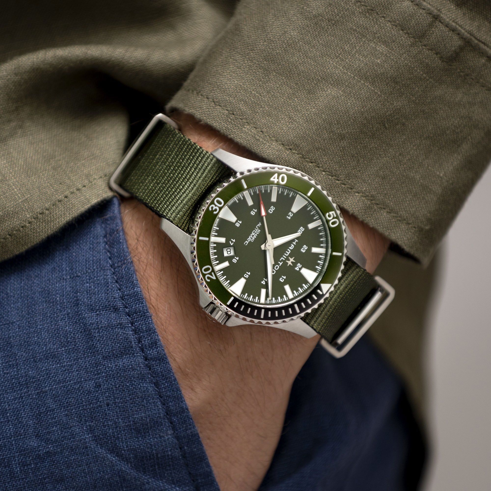 Khaki Navy Scuba - Image 3