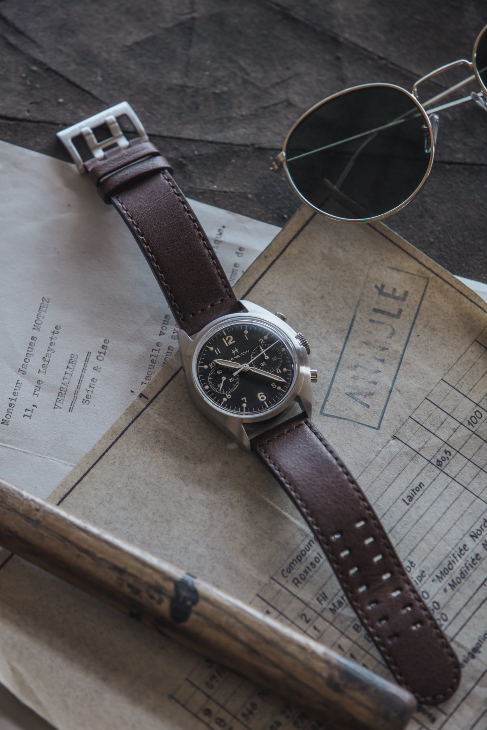 Khaki Pilot Pioneer Mechanical Chronograph - Image 7