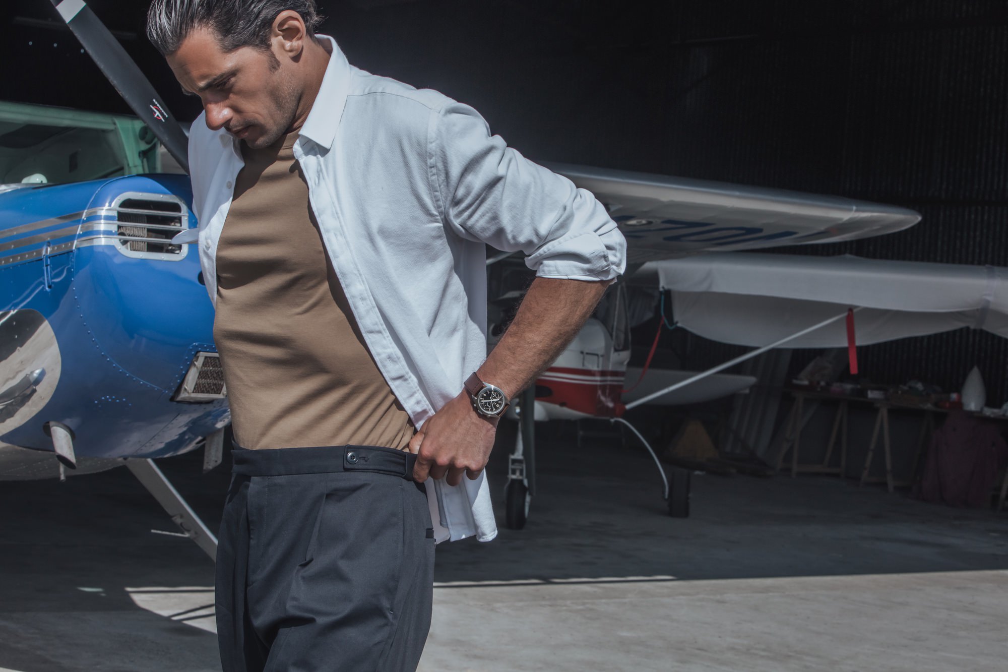 Khaki Pilot Pioneer Mechanical Chronograph - Image 9