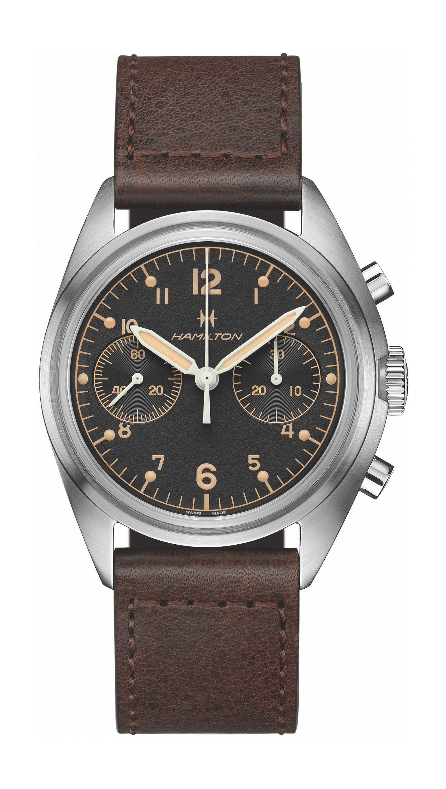 Khaki Pilot Pioneer Mechanical Chronograph