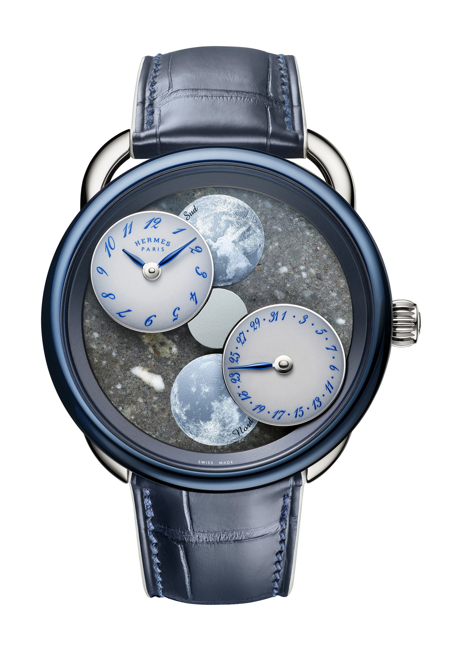 Arceau L’Heure de la Lune Blue Grey Moon Set