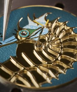 Alternative view of Slim d’Hermès Hippocampe Blue