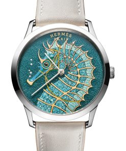 Slim d’Hermès Hippocampe Blue