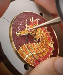 Alternative view of Slim d’Hermès Hippocampe Red