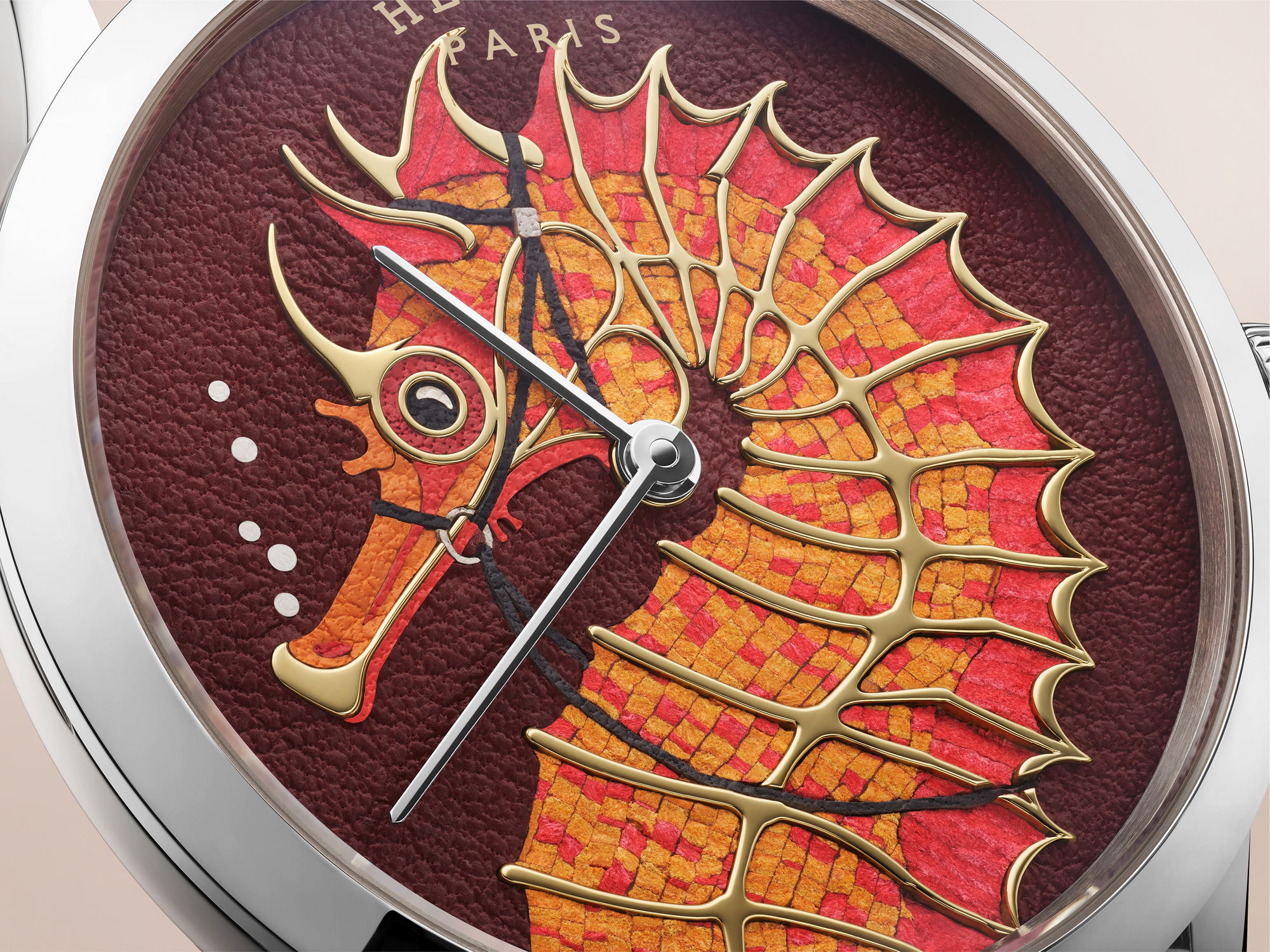 Slim d’Hermès Hippocampe Red - Image 5