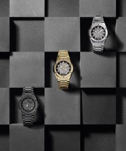 Alternative view of Big Bang Integral Time Only Yellow Gold