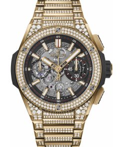 Big Bang Integral Yellow Gold Pavé