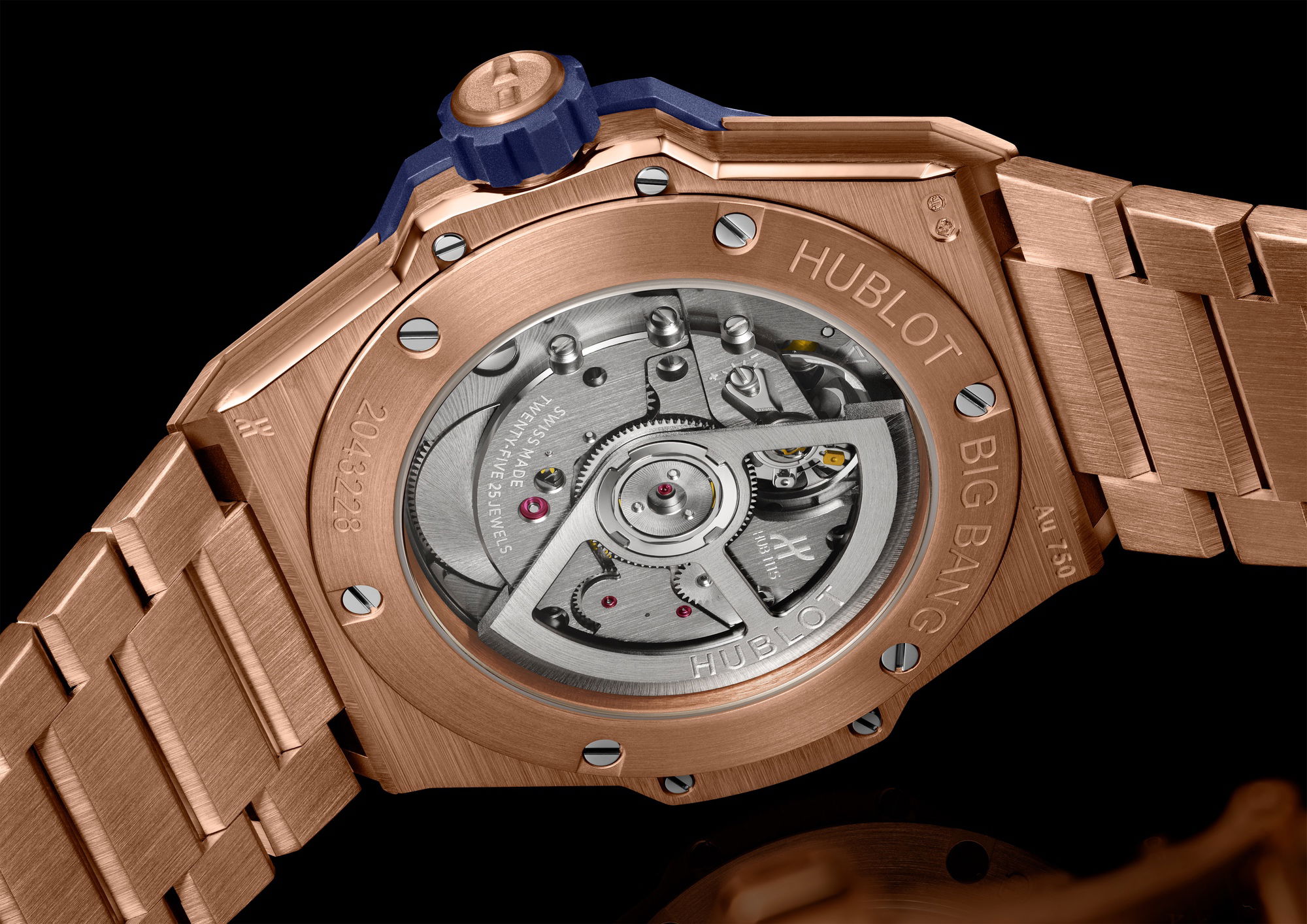 Big Bang Integrated Time Only King Gold Blue - Image 3