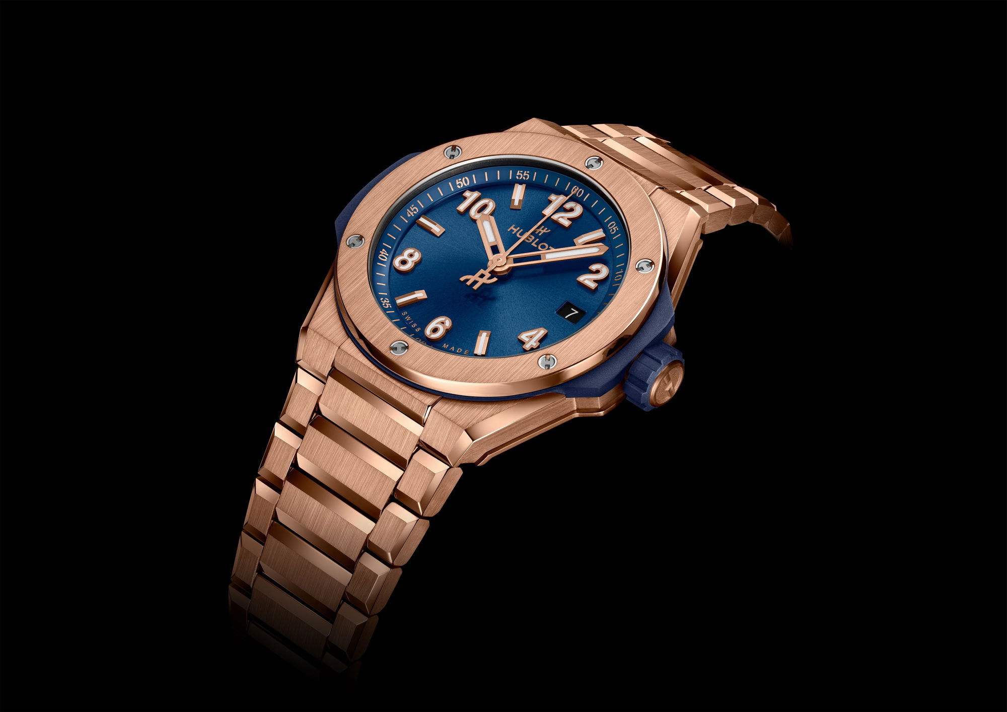 Big Bang Integrated Time Only King Gold Blue - Image 6