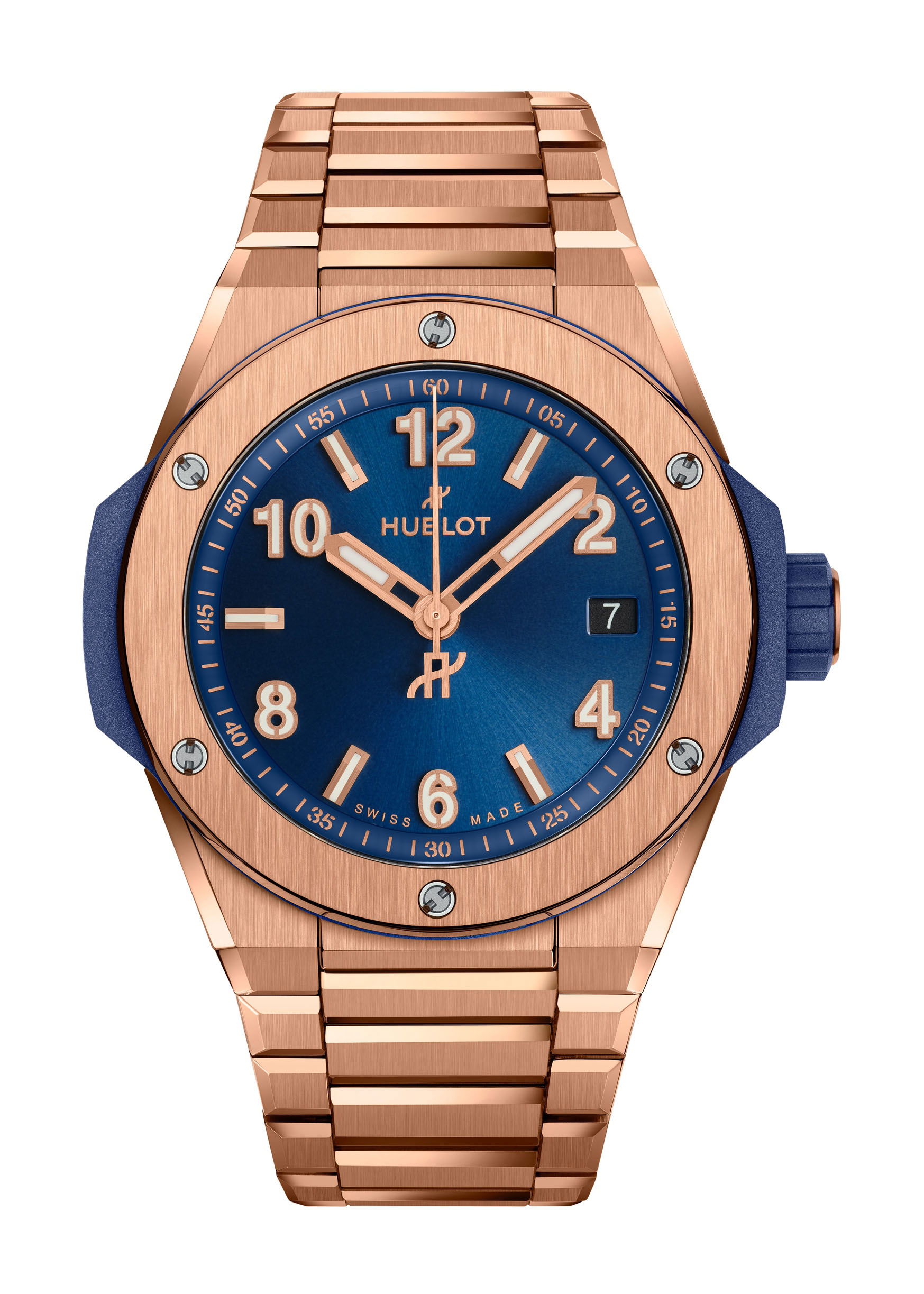 Big Bang Integrated Time Only King Gold Blue