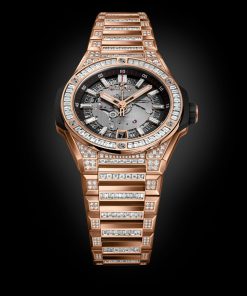 Alternative view of Big Bang Integrated Time Only King Gold Jewellery
