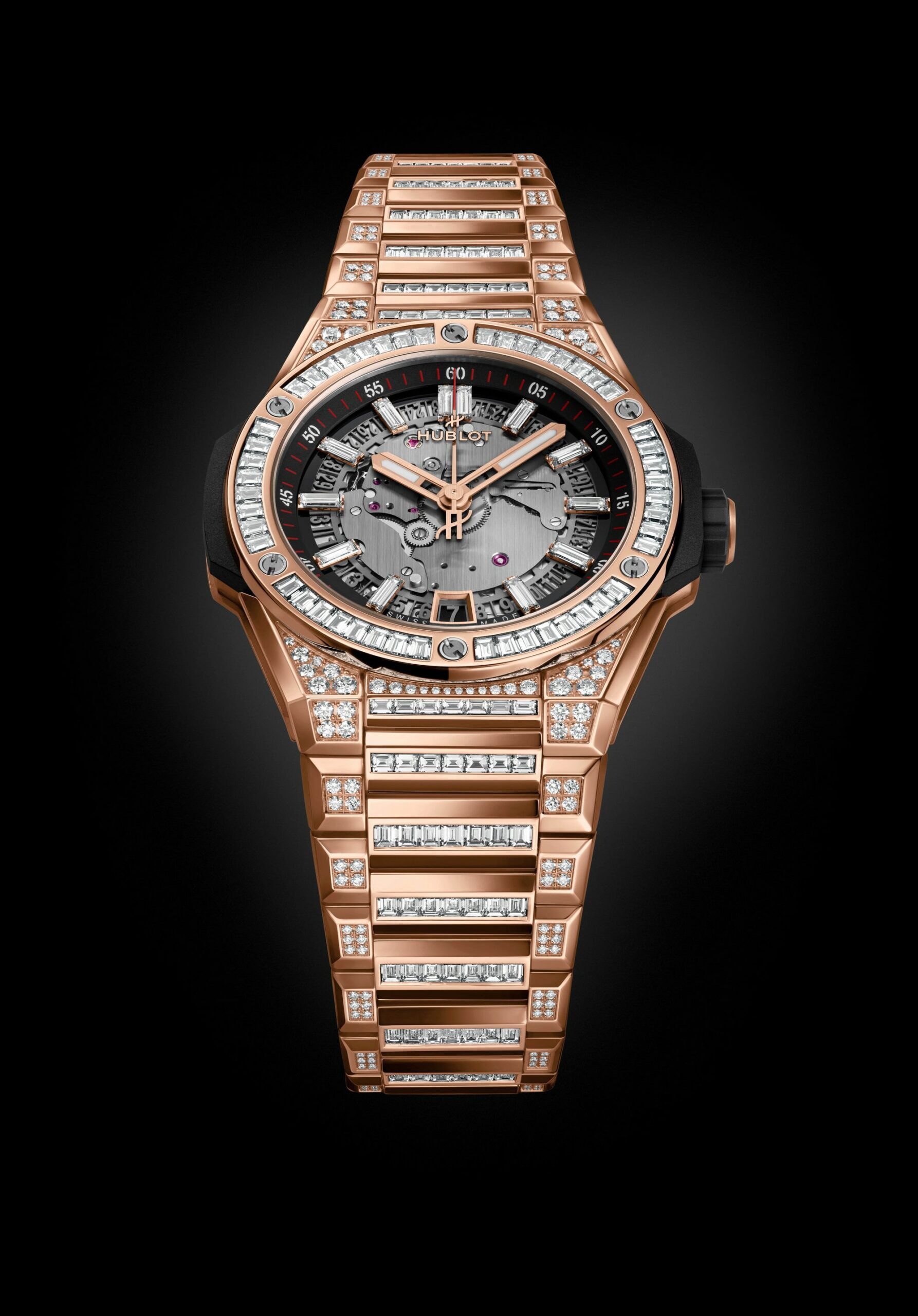 Big Bang Integrated Time Only King Gold Jewellery - Image 3