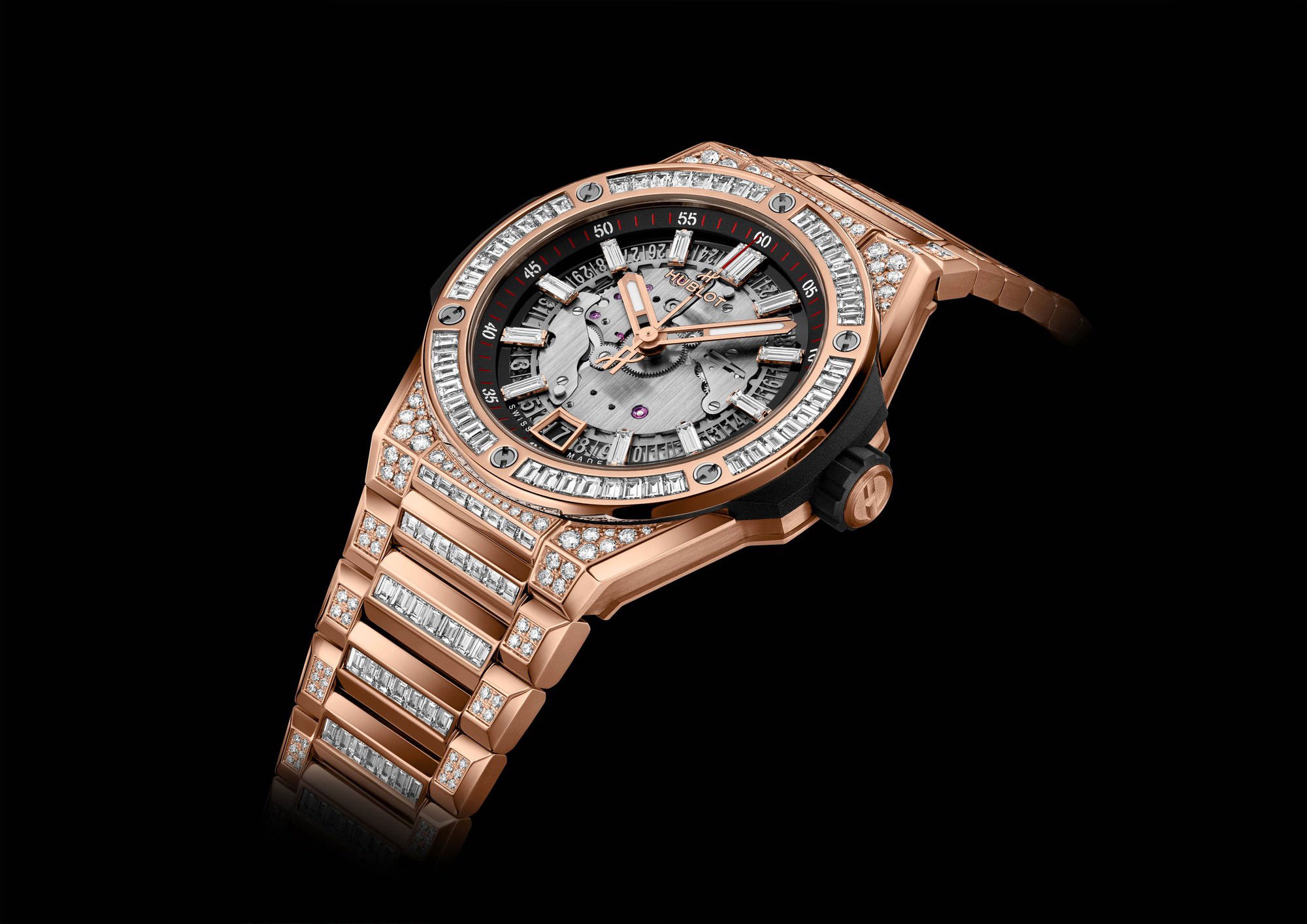 Big Bang Integrated Time Only King Gold Jewellery - Image 5
