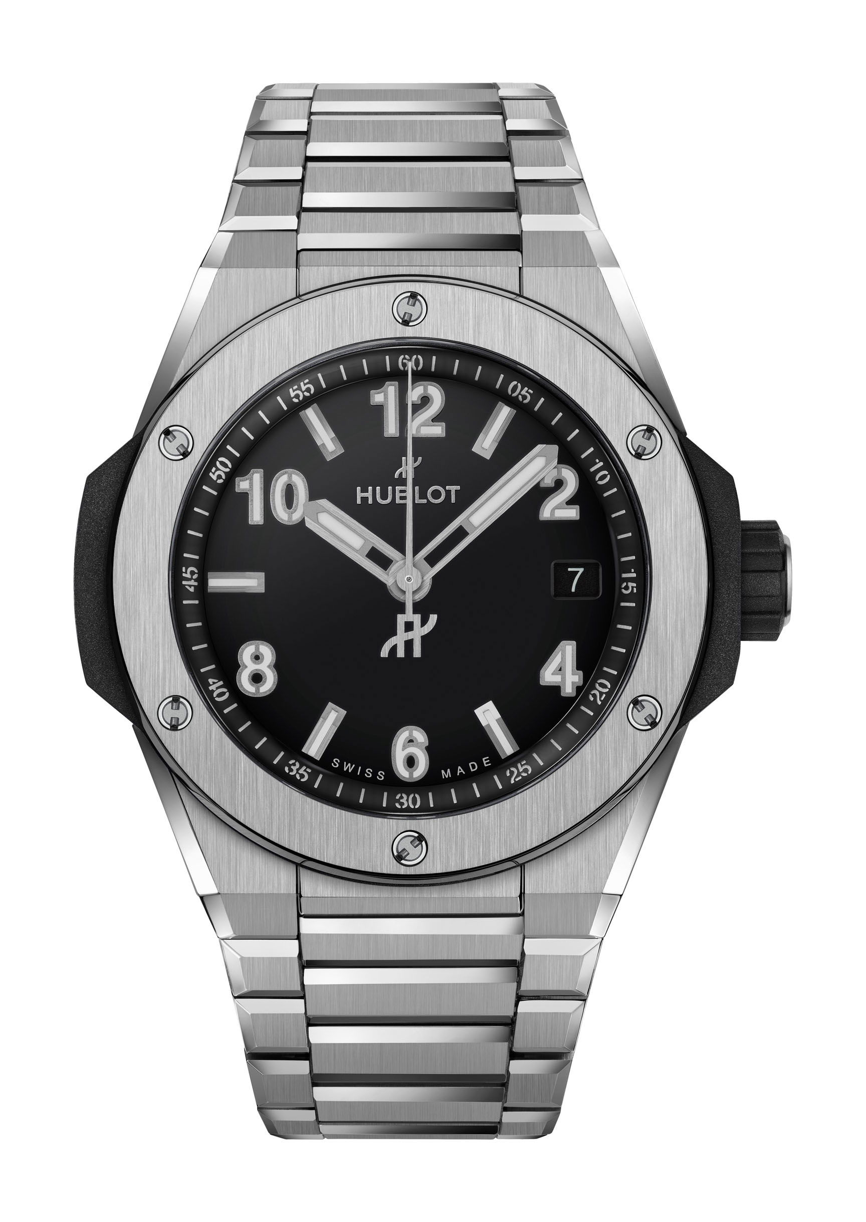 Big Bang Integrated Time Only Titanium