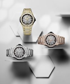 Alternative view of Big Bang Integrated Time Only Yellow Gold Jewellery