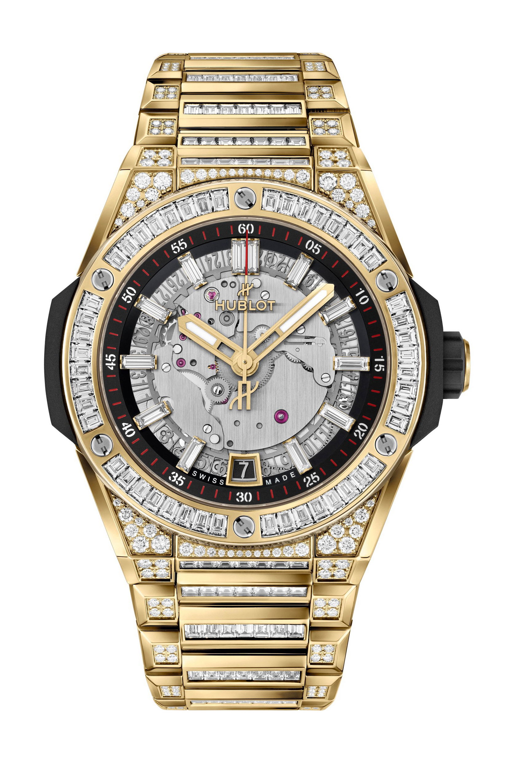 Big Bang Integrated Time Only Yellow Gold Jewellery