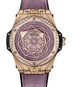 Big Bang One Click Sang Bleu King Gold Pink Diamonds