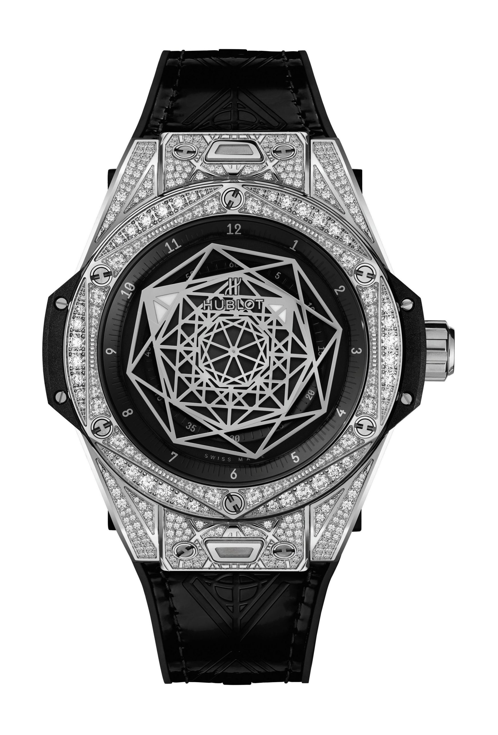 Big Bang One Click Sang Bleu Steel Pavé