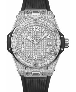 Big Bang One Click Steel Full Pave