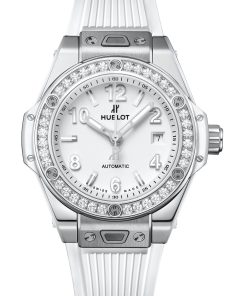 Big Bang One Click Steel White Diamond 33mm