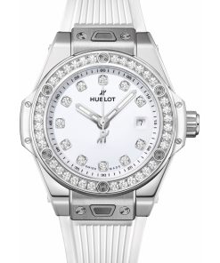 Big Bang One Click Steel White Diamonds