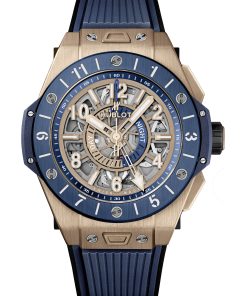 Big Bang Unico Gmt King Gold Blue Ceramic