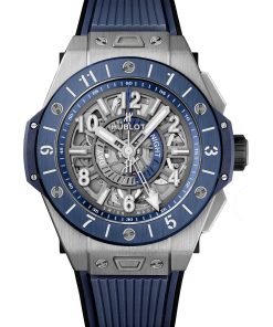 Big Bang Unico Gmt Titanium Blue Ceramic