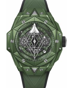 Big Bang Unico Sang Bleu II Green Ceramic