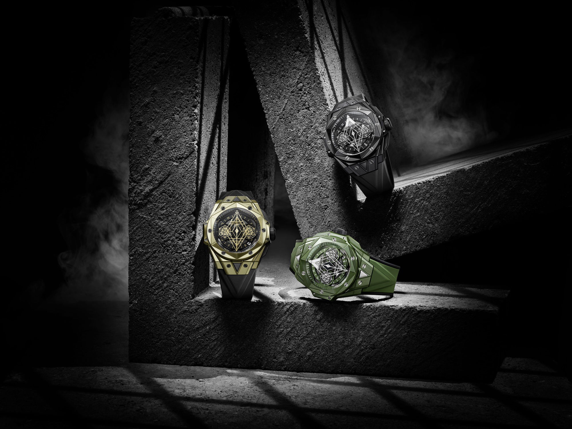 Big Bang Unico Sang Bleu II Magic Gold - Image 2