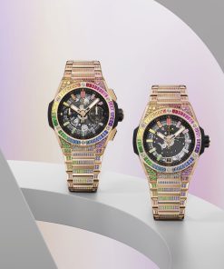 Alternative view of Big Bang Unico Time Only Rainbow