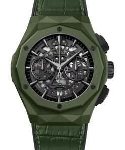 Classic Fusion Aerofusion Chronograph Orlinski Green Ceramic