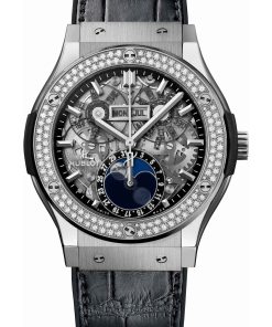 Classic Fusion AeroFusion Moonphase Titanium Diamonds