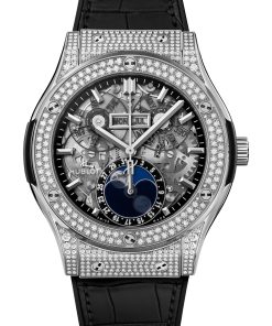 Classic Fusion AeroFusion Moonphase Titanium Pavé