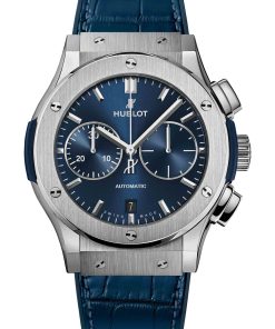 Classic Fusion Blue Chronograph Titanium