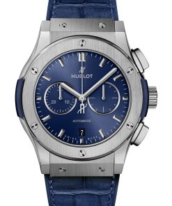 Classic Fusion Blue Chronograph Titanium