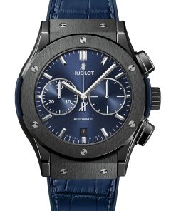 Classic Fusion Ceramic Blue Chronograph