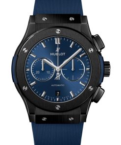 Classic Fusion Ceramic Blue Chronograph