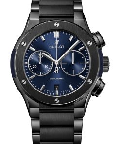 Classic Fusion Chronograph Ceramic Blue Bracelet