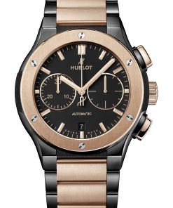 Classic Fusion Chronograph Ceramic King Gold Bracelet