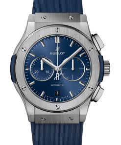 Classic Fusion Chronograph Titanium Blue