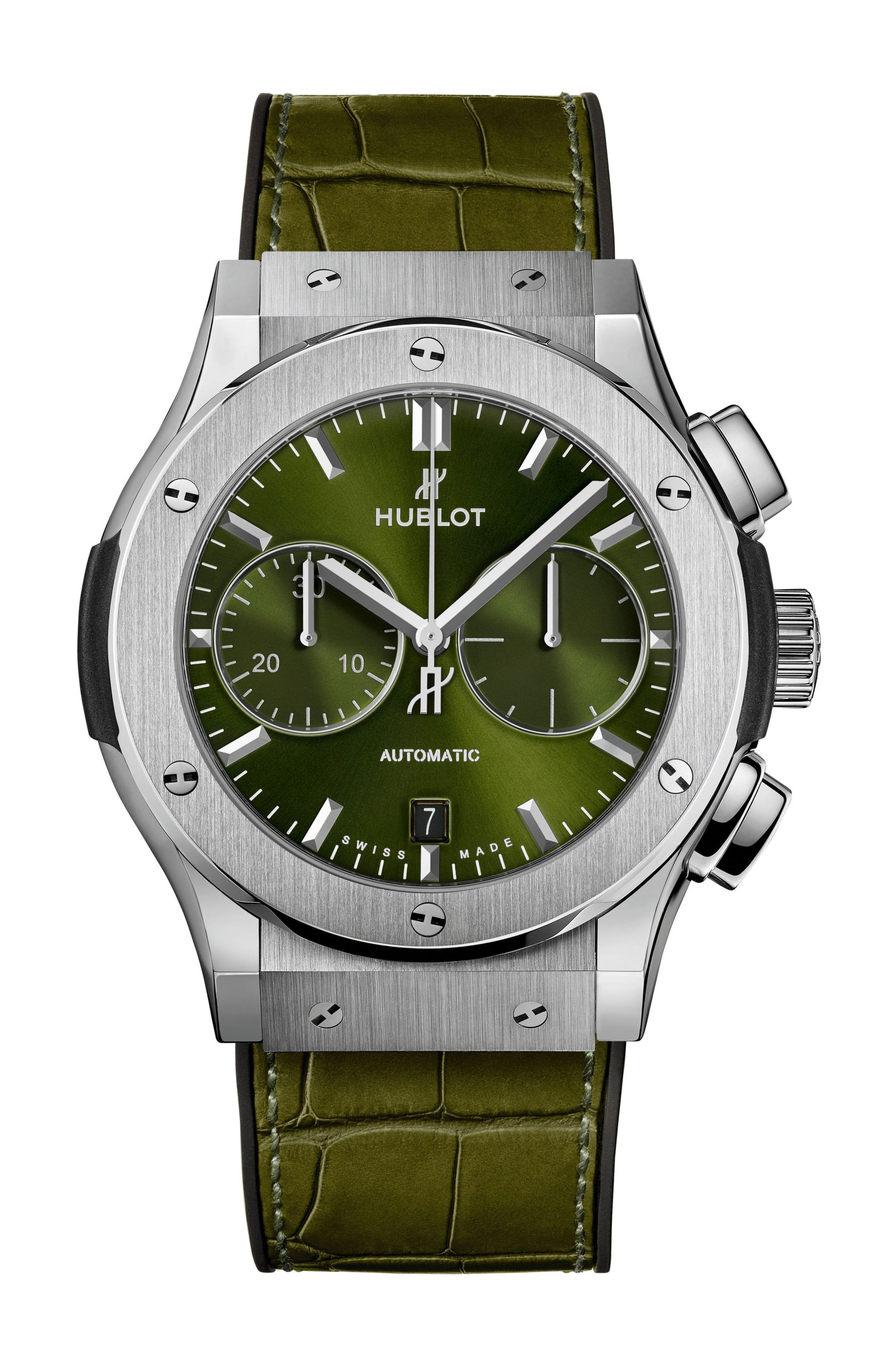 Classic Fusion Chronograph Titanium Green