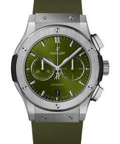 Classic Fusion Chronograph Titanium Green