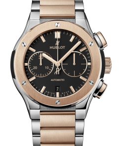 Classic Fusion Chronograph Titanium King Gold Bracelet