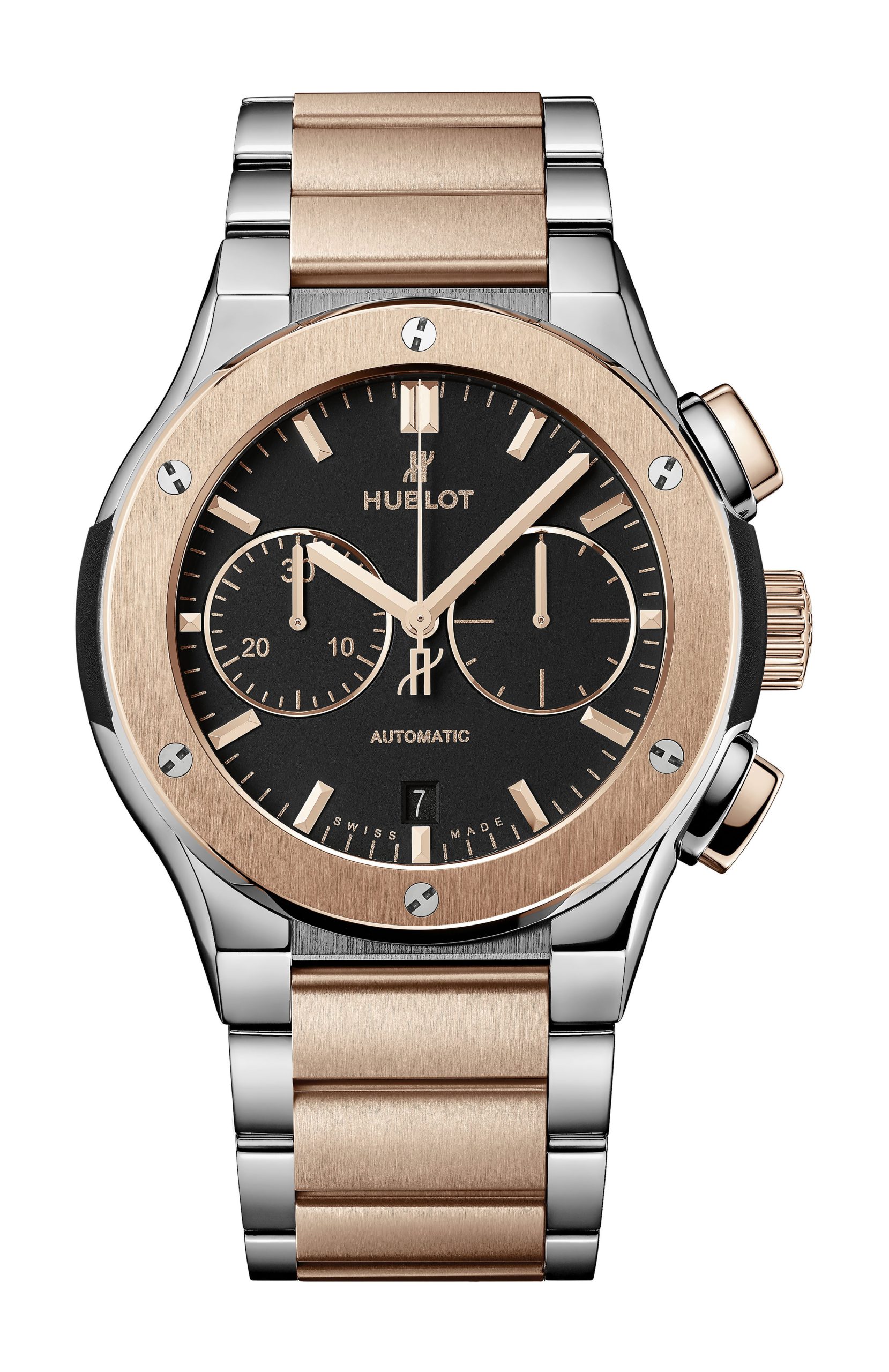 Classic Fusion Chronograph Titanium King Gold Bracelet