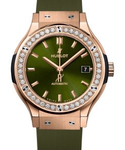 Classic Fusion King Gold Green Diamonds