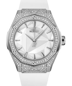 Classic Fusion Orlinski Titanium White Pavé