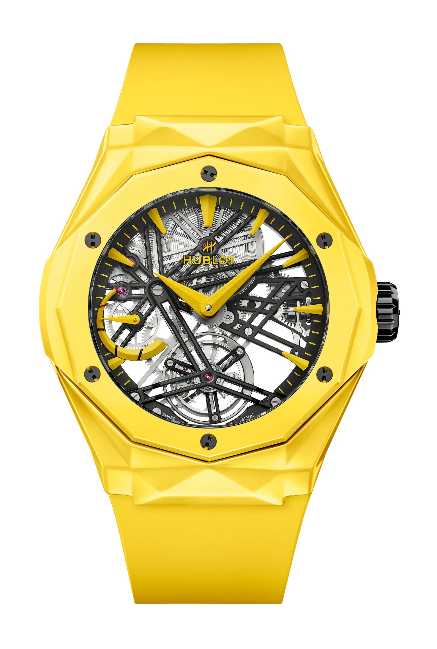 Classic Fusion Tourbillon Orlinski Ceramic Yellow Magic