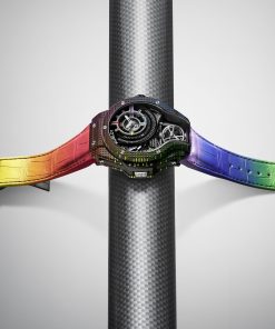 Alternative view of MP 09 Tourbillon Bi-Axis Rainbow 3D Carbon